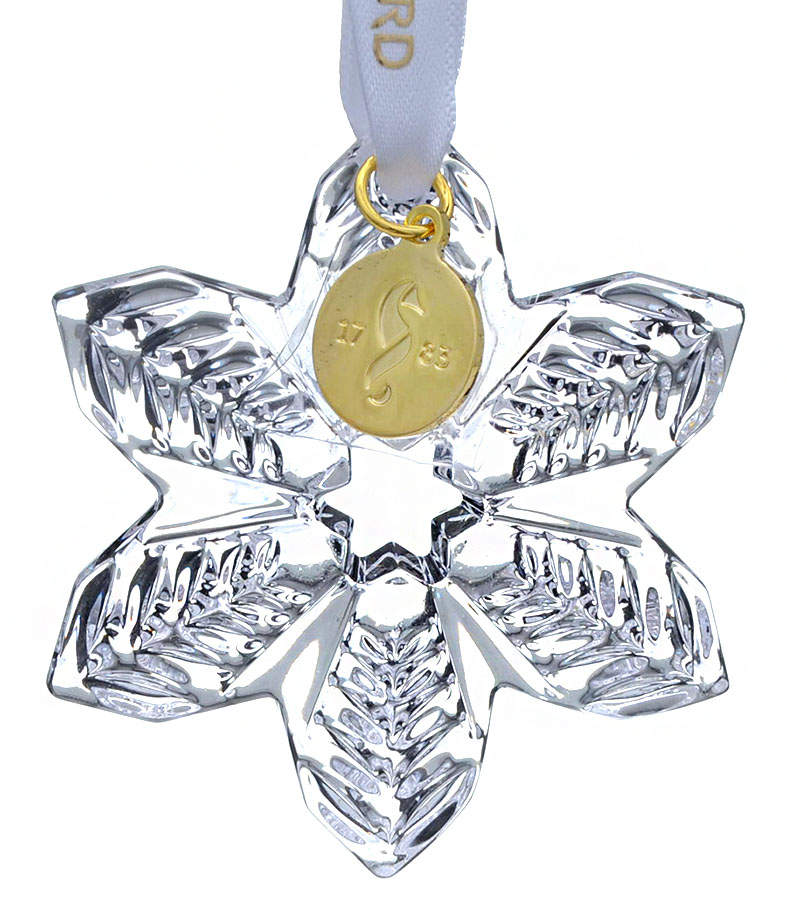 Annual Mini Ornament Mini Pointsettia Ornament - No Box by Waterford Crystal-1