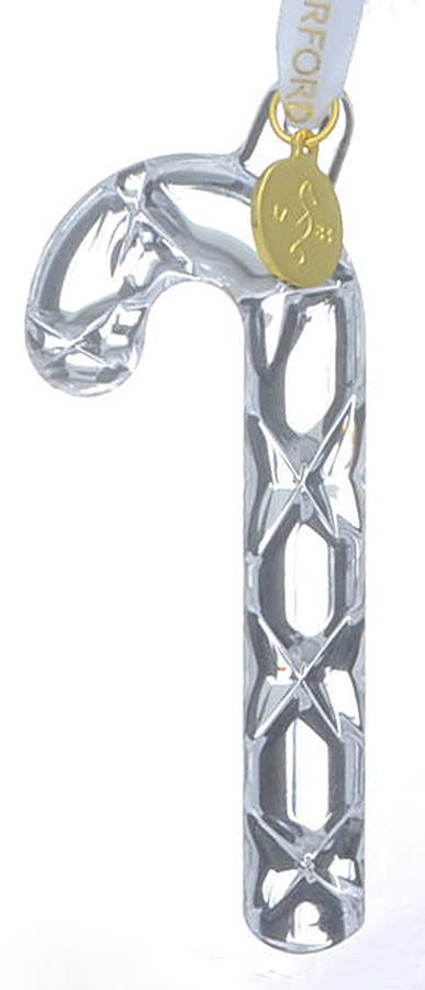 Annual Mini Ornament Mini Candy Cane - Boxed by Waterford Crystal-1