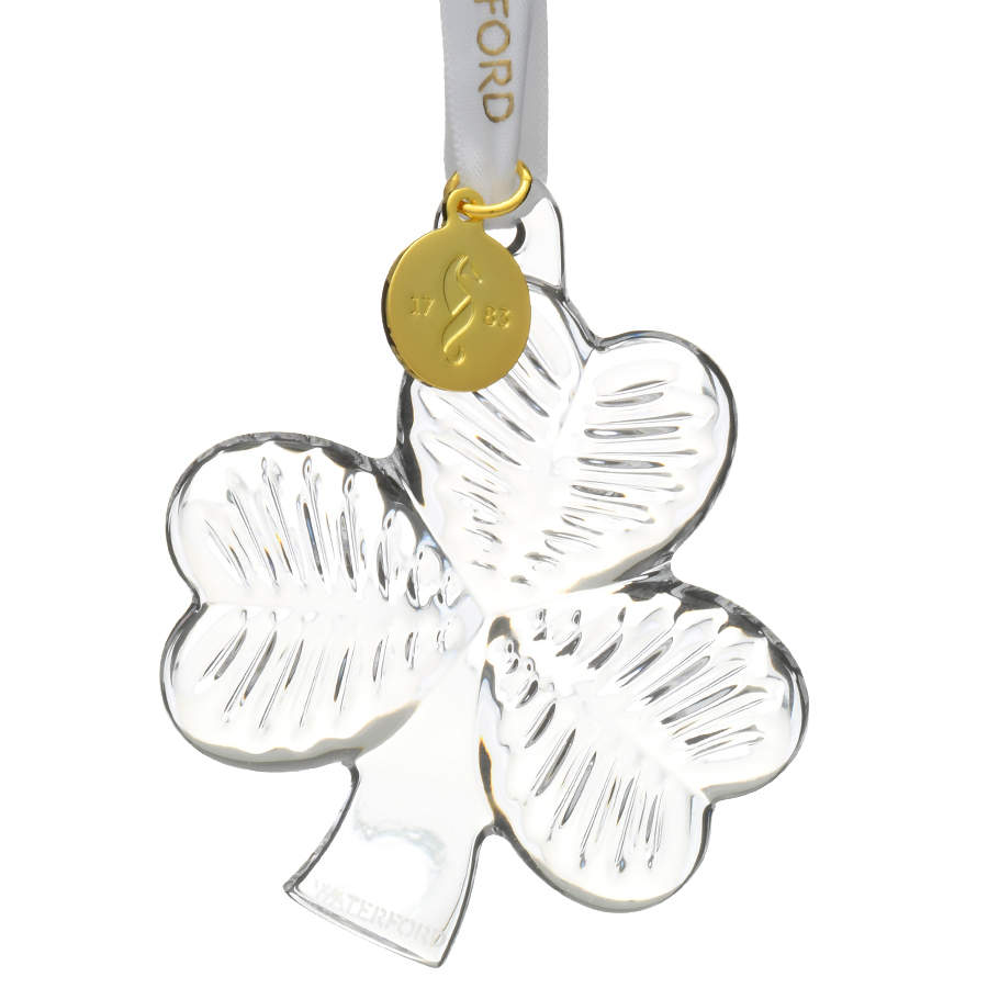 Annual Mini Ornament Mini Shamrock Ornament - Boxed by Waterford Crystal-1