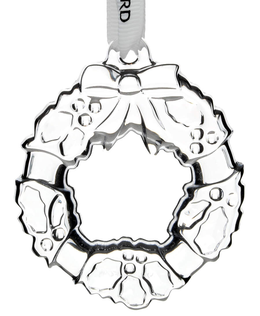Annual Mini Ornament Mini Wreath #2 - Boxed by Waterford Crystal-1