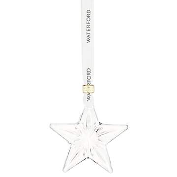 Annual Mini Ornament Mini Star - Boxed by Waterford Crystal-1