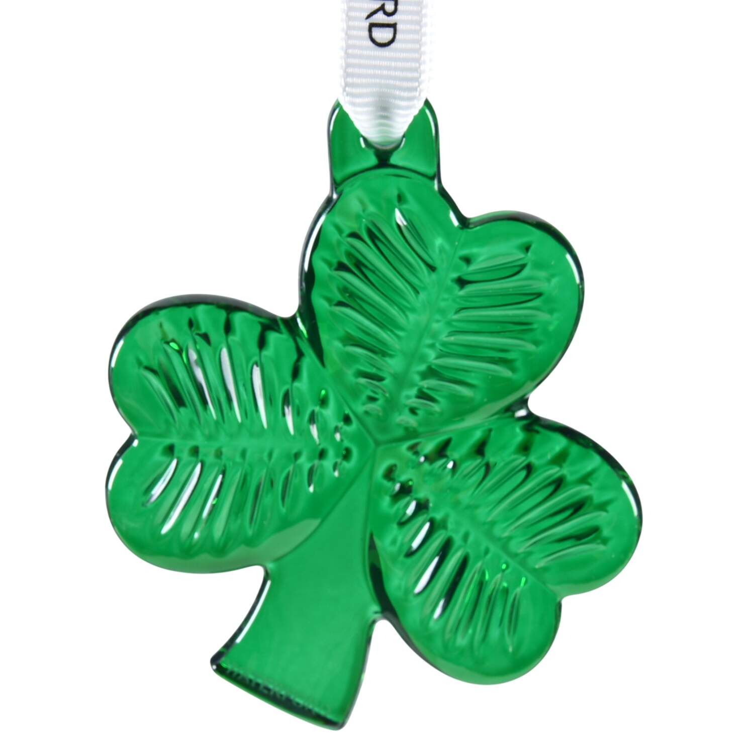 Annual Mini Ornament Mini Shamrock- Green - Boxed by Waterford Crystal-1