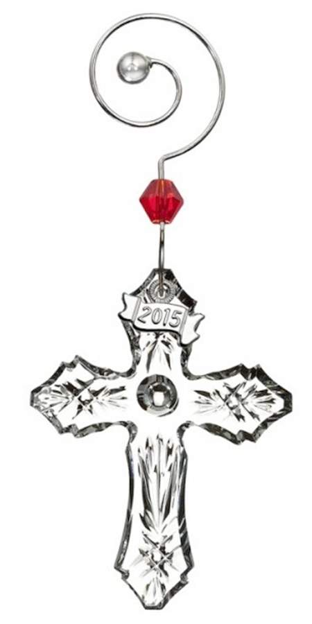 Annual Mini Ornament Cross - No Box by Waterford Crystal-1