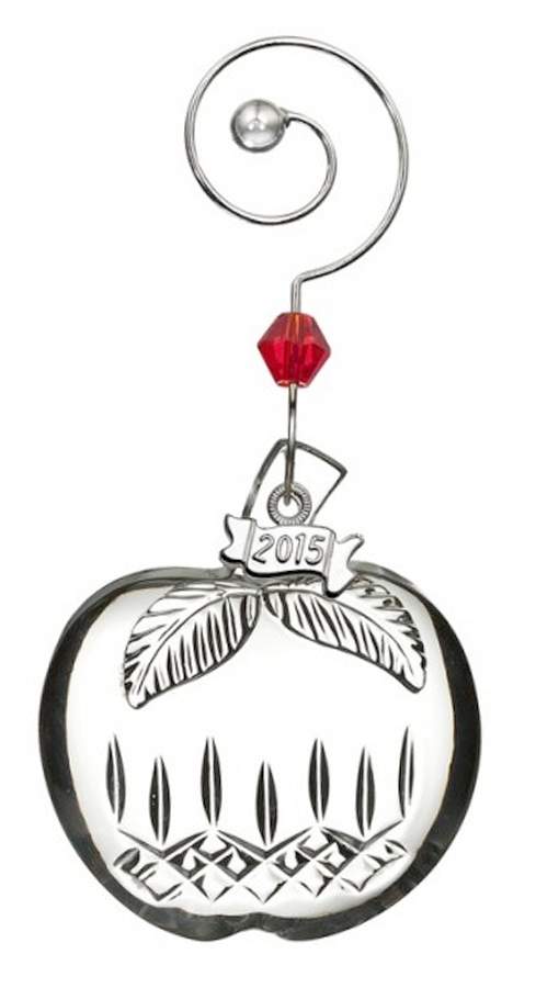 Annual Mini Ornament Apple - No Box by Waterford Crystal-1