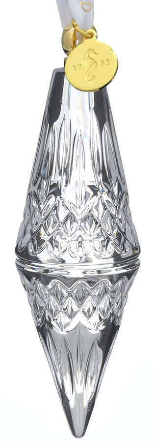 Icicle Ornament Lismore Icicle Clear - Boxed by Waterford Crystal-1