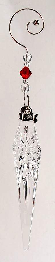 Icicle Ornament 2017 Icicle - No Box by Waterford Crystal-1