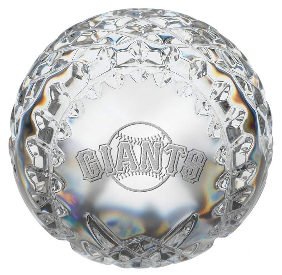 Major League Baseball San Francisco Giants - Boxed by Waterford Crystal-1