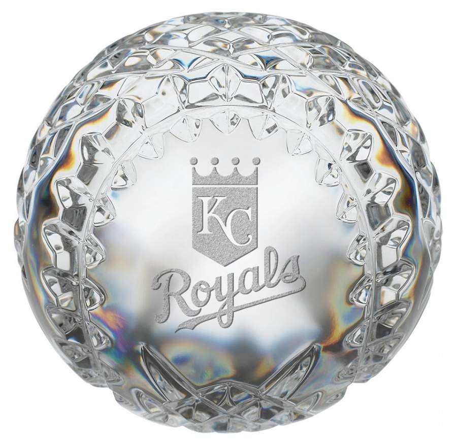 Major League Baseball Kansas City Royals - Boxed by Waterford Crystal-1
