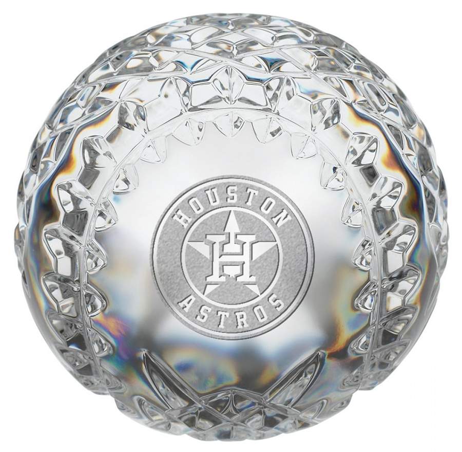 Major League Baseball Houston Astros - No Box by Waterford Crystal-1