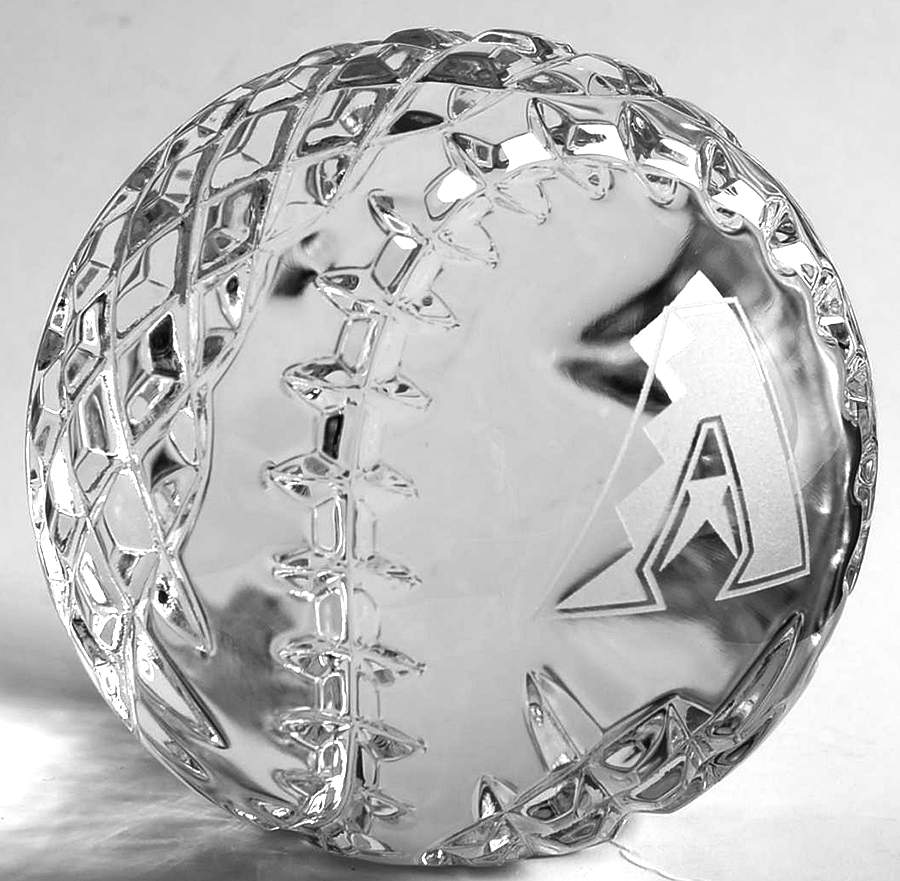 Major League Baseball Arizona Diamondbacks - Boxed by Waterford Crystal-1