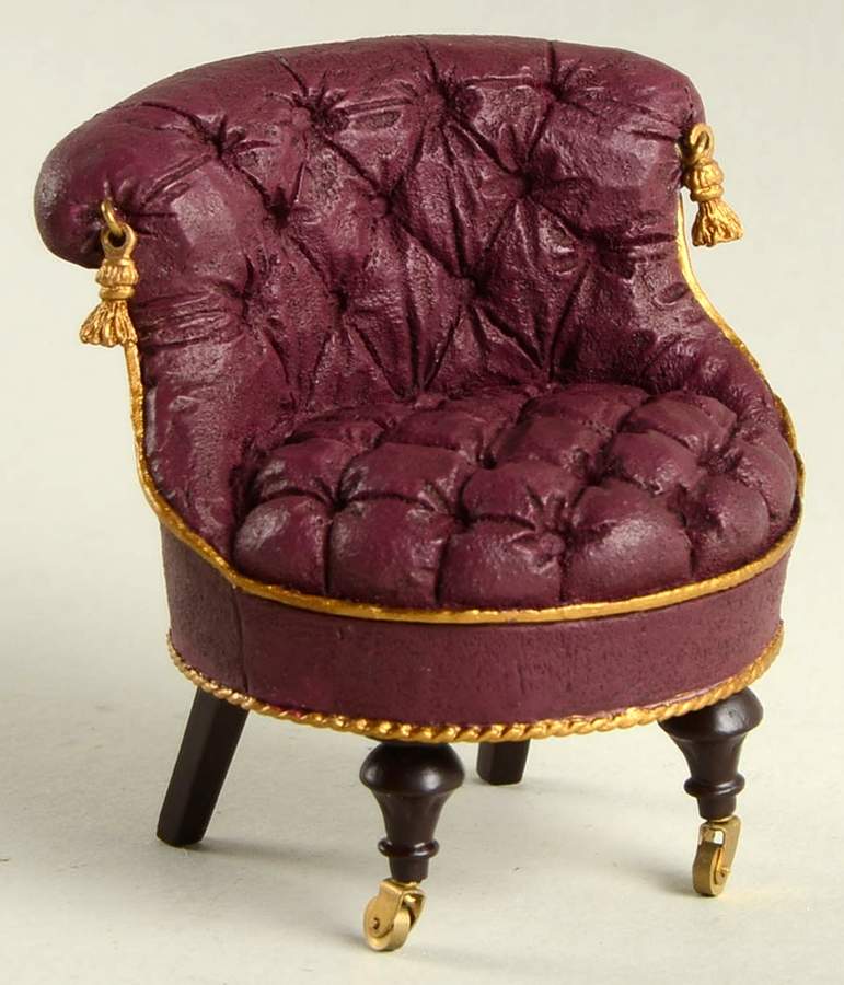 Take a Seat Slipper Chair-C.1880 - With Box by Willitts Galleries-1