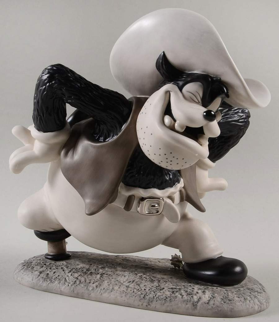 Two-Gun Mickey Ornery Outlaw-Peg Leg Pete - No Box by Walt Disney Classics-1