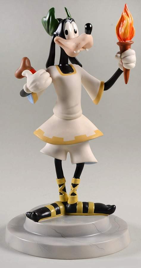 Olympic Champ Torchbearer-Goofy 2008 Event - No Box by Walt Disney Classics-1