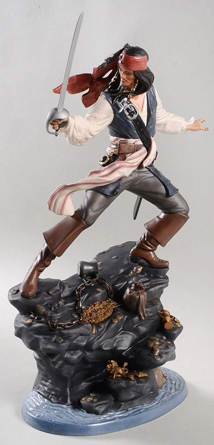 Pirates of the Caribbean Swashbuckling Scoundrel-Jack Sparrow - No Box by Walt Disney Classics-1