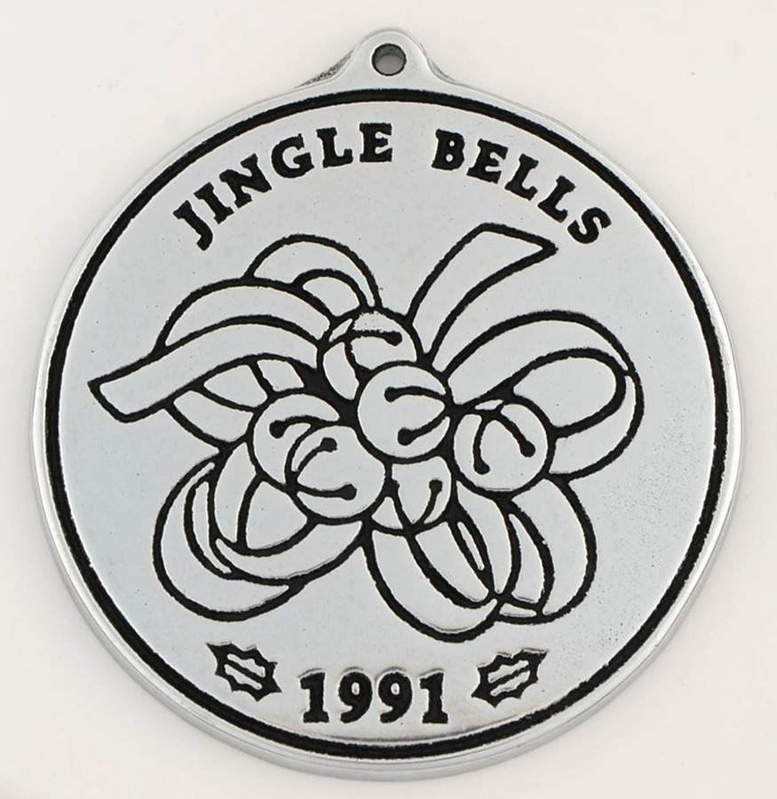 Annual Christmas  Carol Ornaments Jingle Bells - No Box by Wilton Armetale-1