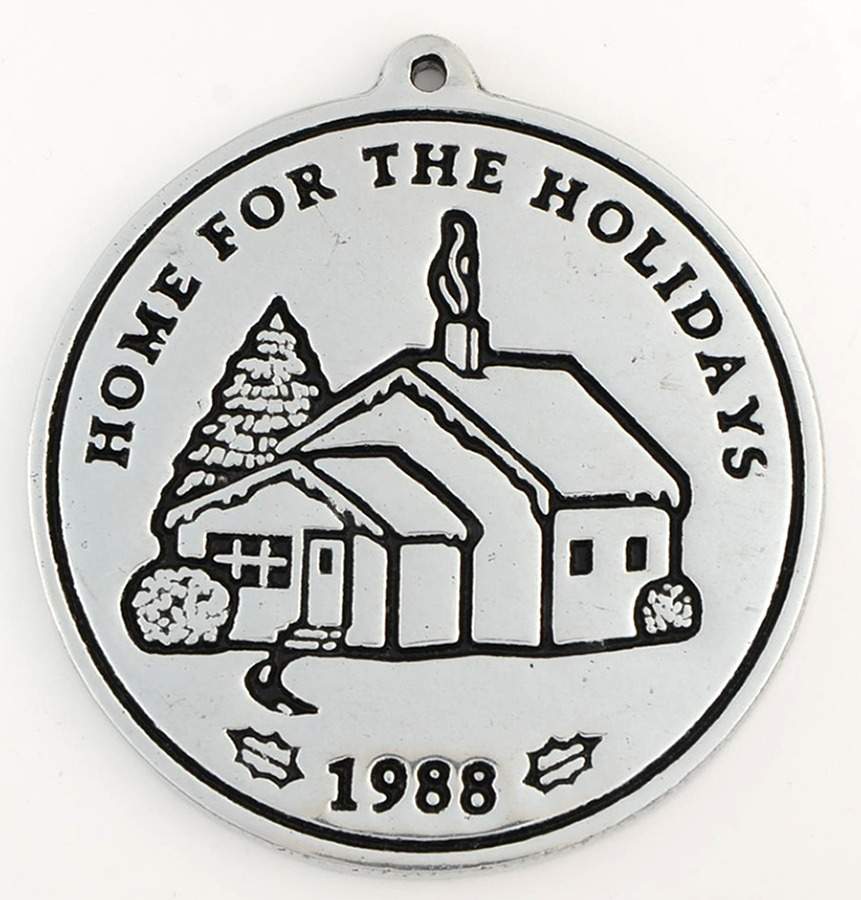 Annual Christmas  Carol Ornaments Home For The Holidays - No Box by Wilton Armetale-1