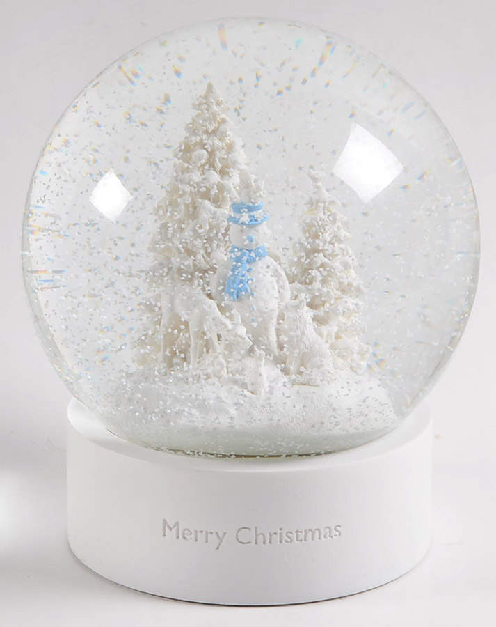 Christmas Snowglobes Merry Christmas Snowman - No Box by Wedgwood-1