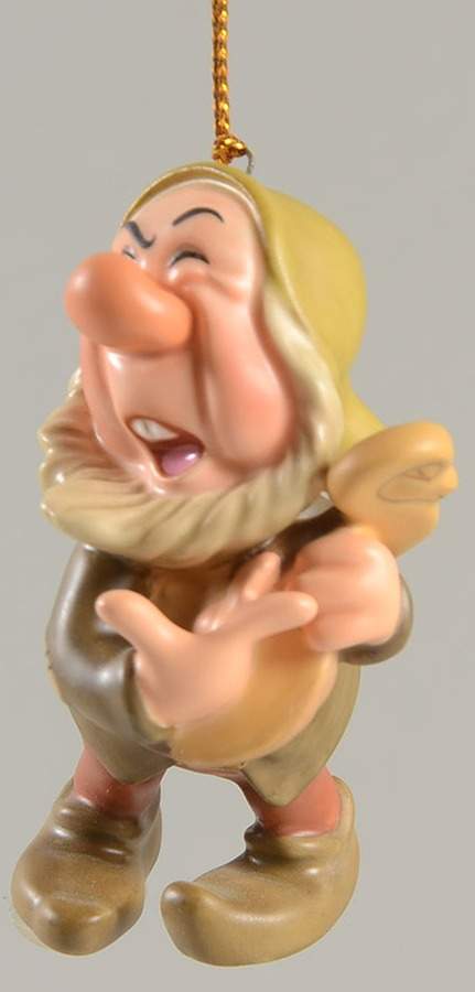 Snow White & the Seven Dwarfs Ornaments Sneezy - No Box by Walt Disney Classics-1