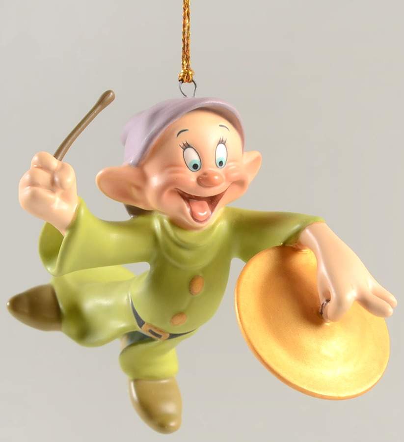 Snow White & the Seven Dwarfs Ornaments Dopey - No Box by Walt Disney Classics-1