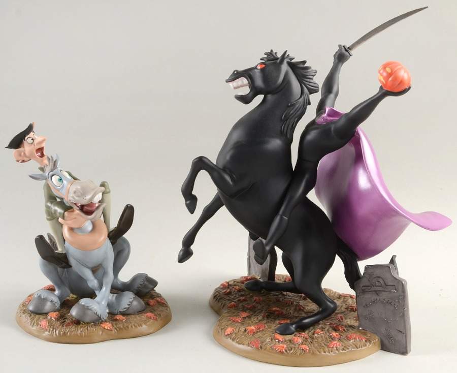 The Adventures of Ichabod & Mr Toad Haunting Horseman - No Box by Walt Disney Classics-1