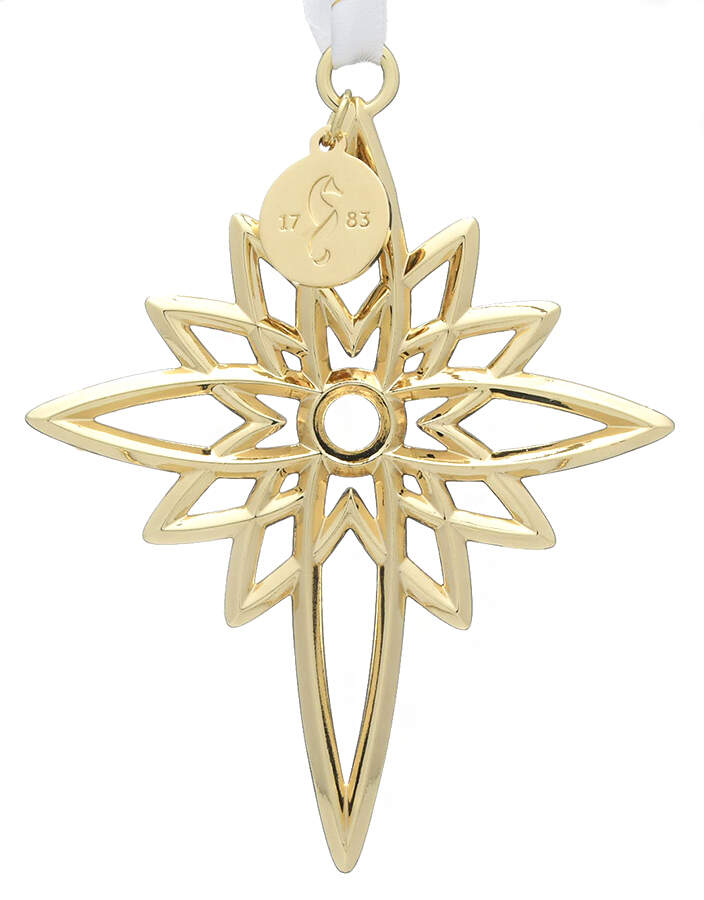 Golden Ornaments Golden Star Ornament - Boxed by Waterford-1