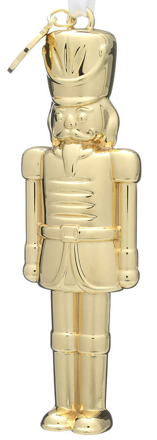 Golden Ornaments Golden Nutcracker - No Box by Waterford-1