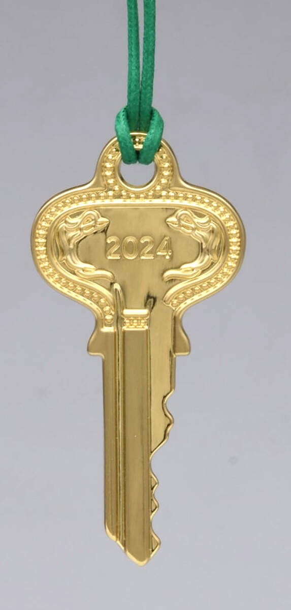 Golden Ornaments Christmas Golden Key - No Box by Waterford-1
