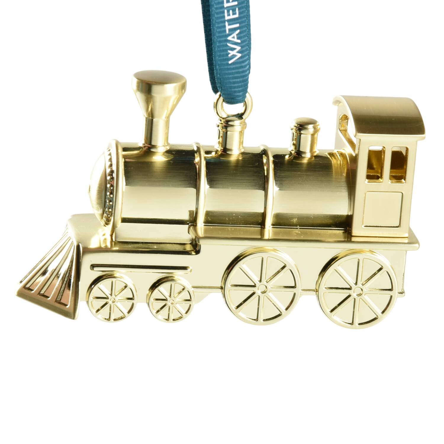 Golden Ornaments Steam Train - No Box by Waterford-1