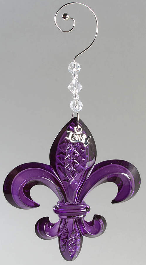 Fleur de Lys Fleur De Lys - Purple - No Box by Waterford Crystal-1