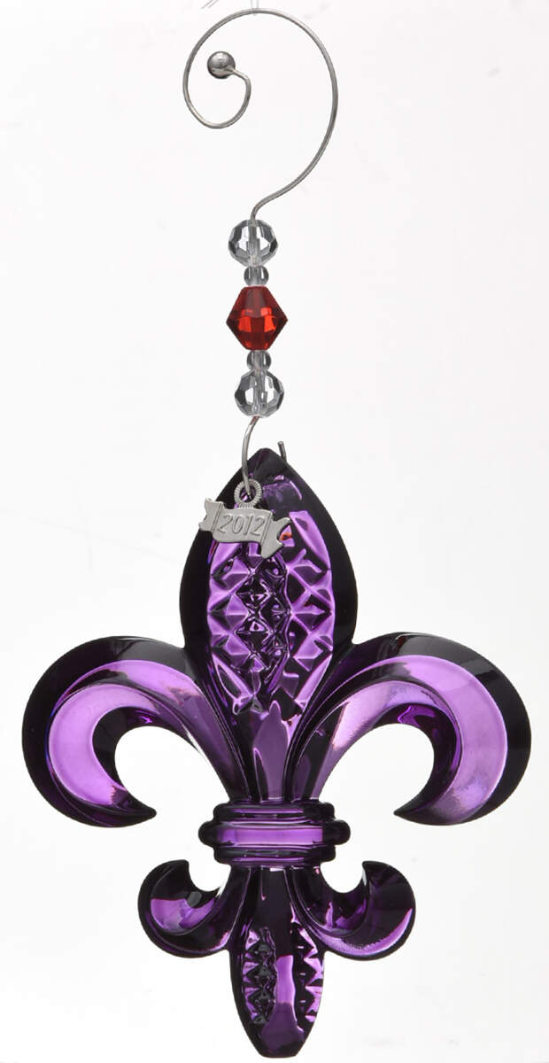 Fleur de Lys Fleur De Lys - Purple - Boxed by Waterford Crystal-1