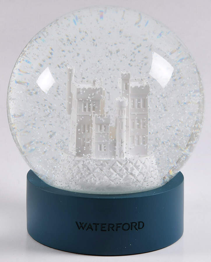 Snow Globes By Waterford Christmas Castle Snow Globe - No Box by Waterford Crystal-1