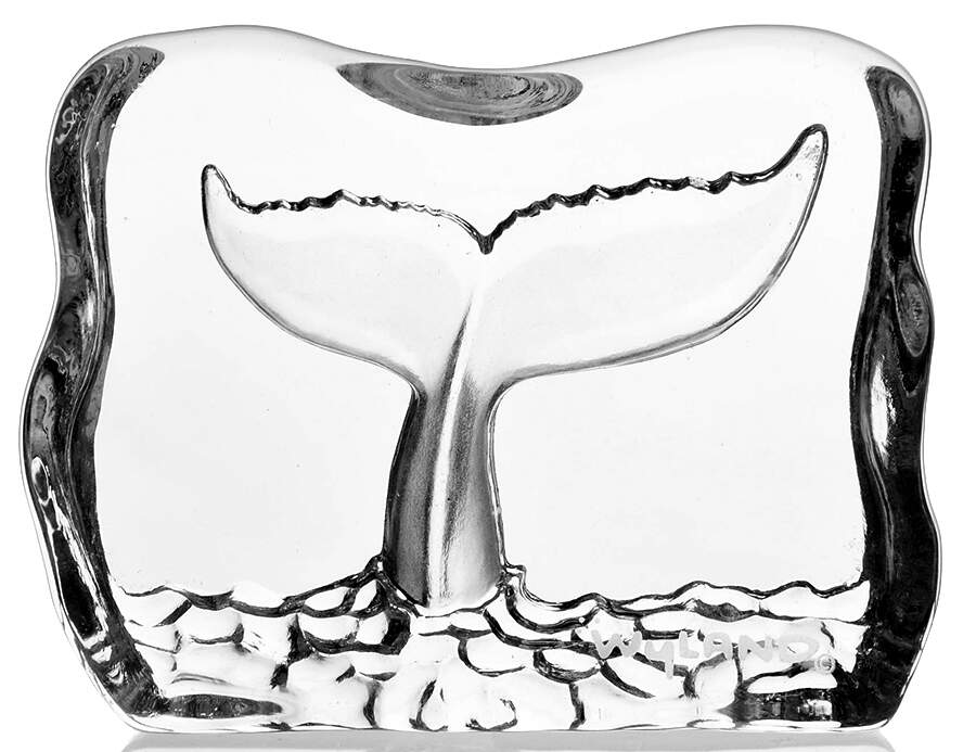 Paperweights Whale Tail - No Box by Wyland-1
