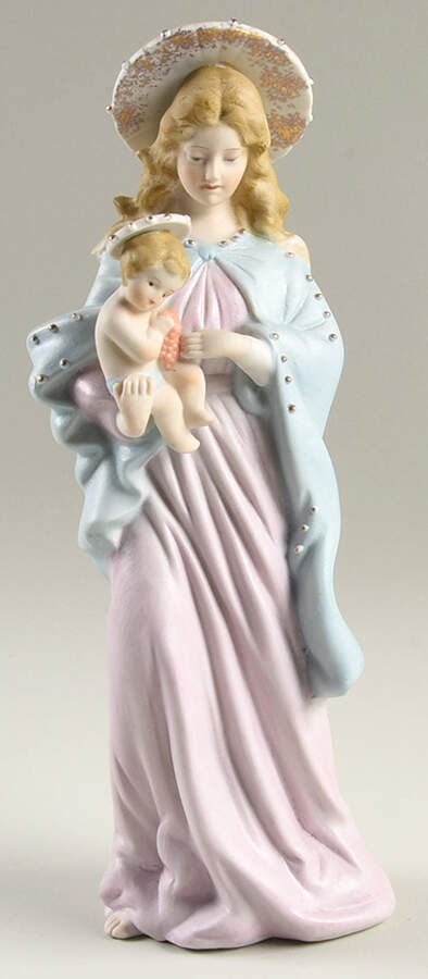 Wales Figurines Madonna And Child - No Box by Wales (Japan)-1