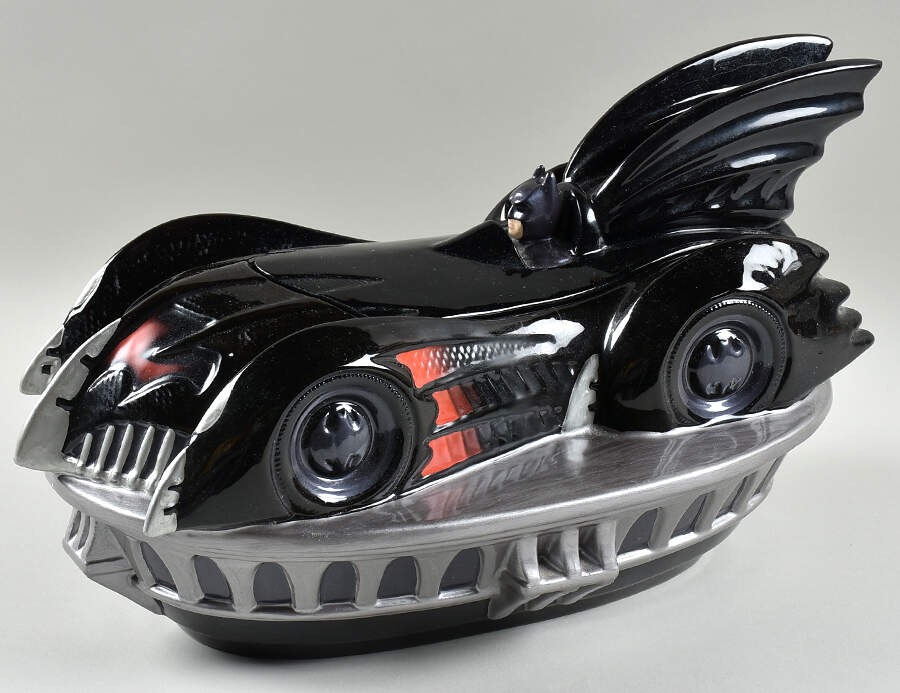 Cookie Jars Batman & Robin Batmobile - No Box by Warner Brothers-1