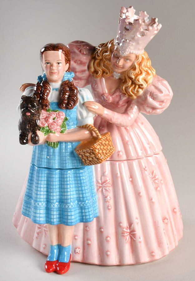 Cookie Jars Dorothy,Glinda And Toto - No Box by Warner Brothers-1
