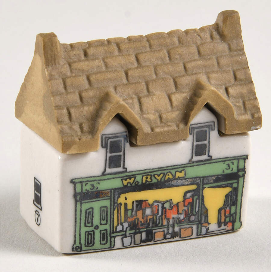 Bally-Whim Irish Village W. Ryan's Hardware Store - No Box by Wade (England)-1