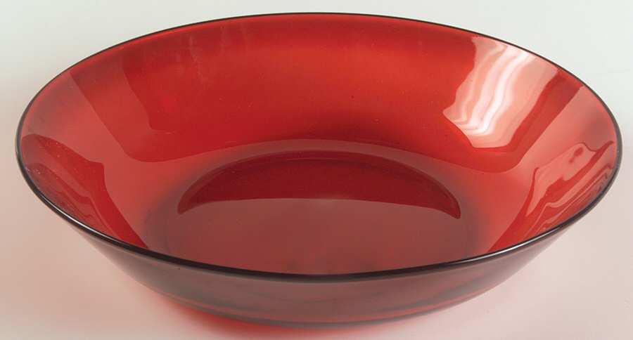 Classique Ruby (Rim) Individual Salad Bowl by Arcoroc-1