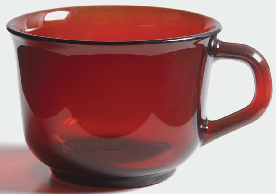 Classique Ruby (Rim) Cup Only by Arcoroc-1