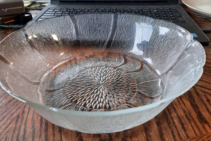 Fleur 9" Salad Bowl by Arcoroc-1