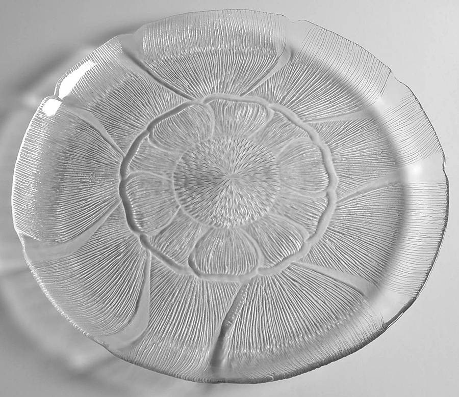 Fleur Torte Plate by Arcoroc-1