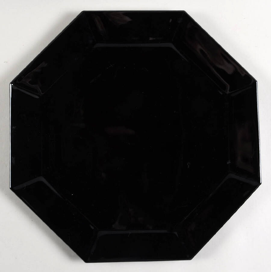 Octime Black Under 13" Platter by Arcoroc-1