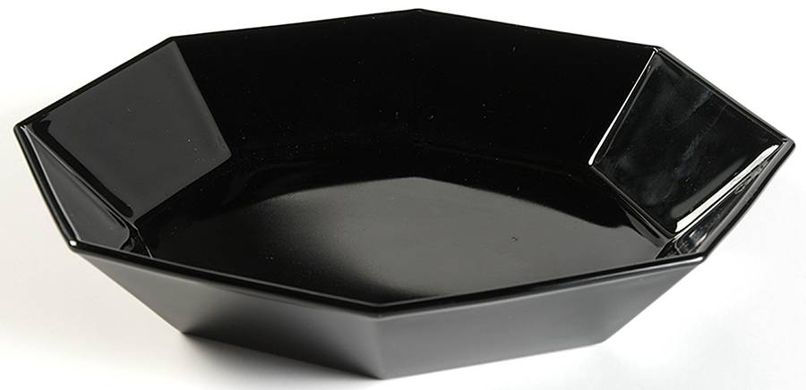 Octime Black Coupe Soup Bowl by Arcoroc-1