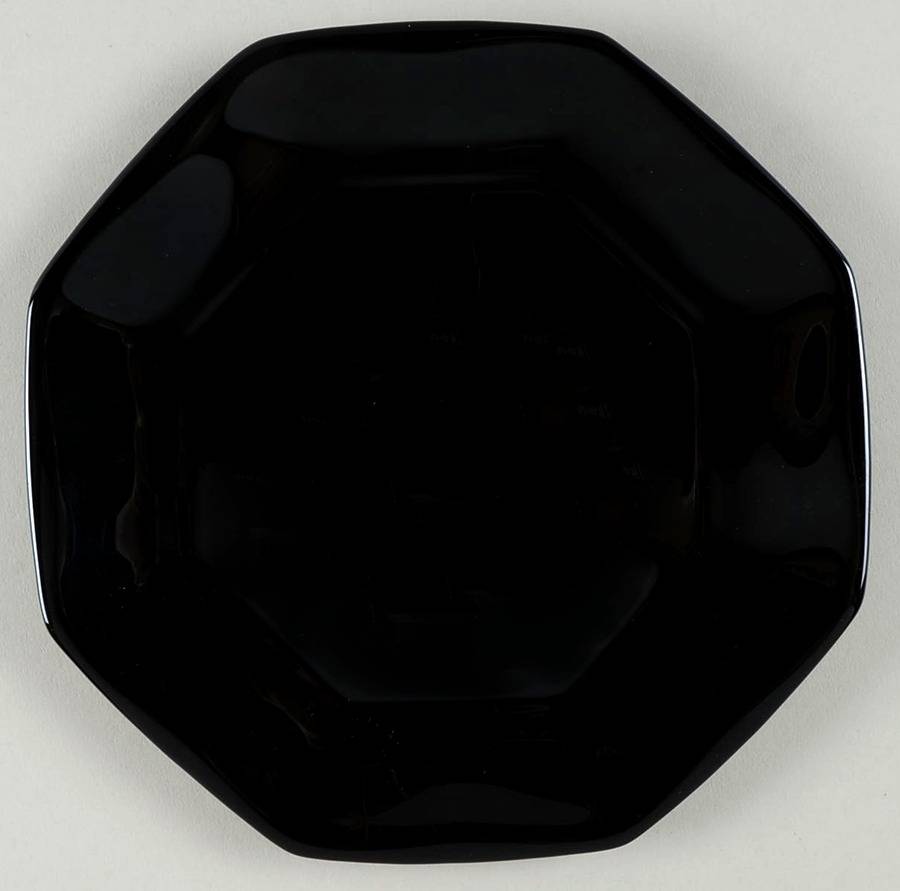 Octime Black 7" Salad Plate by Arcoroc-1
