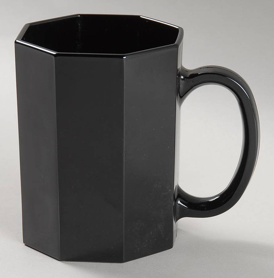 Octime Black Mug by Arcoroc-1