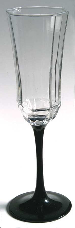Octime Black Fluted Champagne by Arcoroc-1