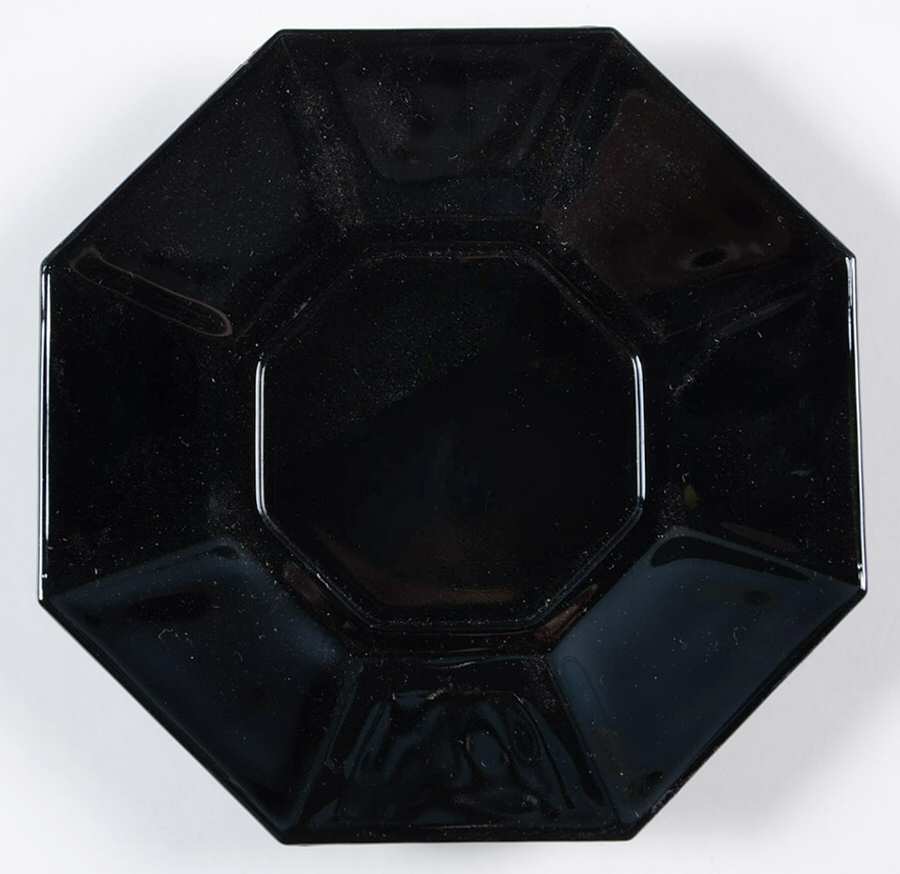 Octime Black Saucer Only by Arcoroc-1