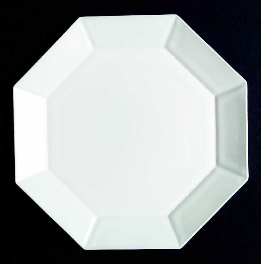 Octime White Dinner Plate by Arcoroc-1