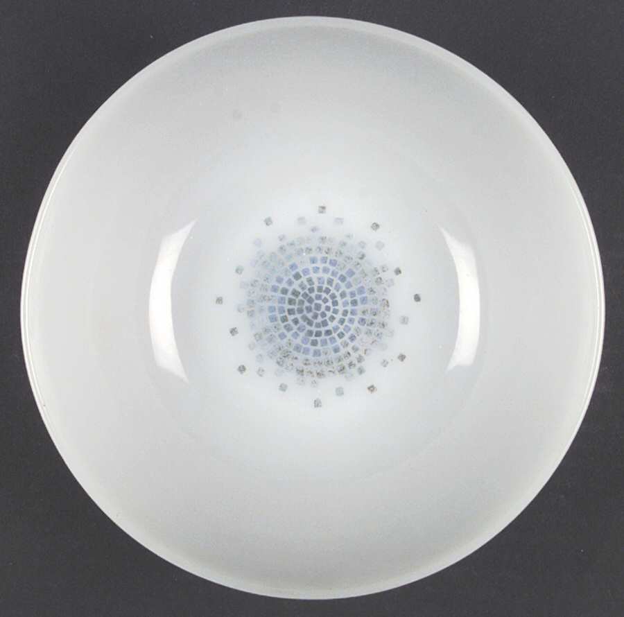 Blue Mosaic Salad Bowl by Anchor Hocking-1