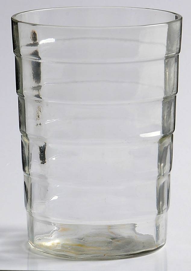 Block Optic Clear 9 Oz Flat Tumbler by Anchor Hocking-1