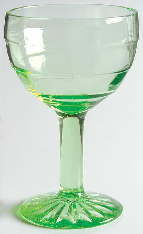 Block Optic Green Liquor Cocktail by Anchor Hocking-1